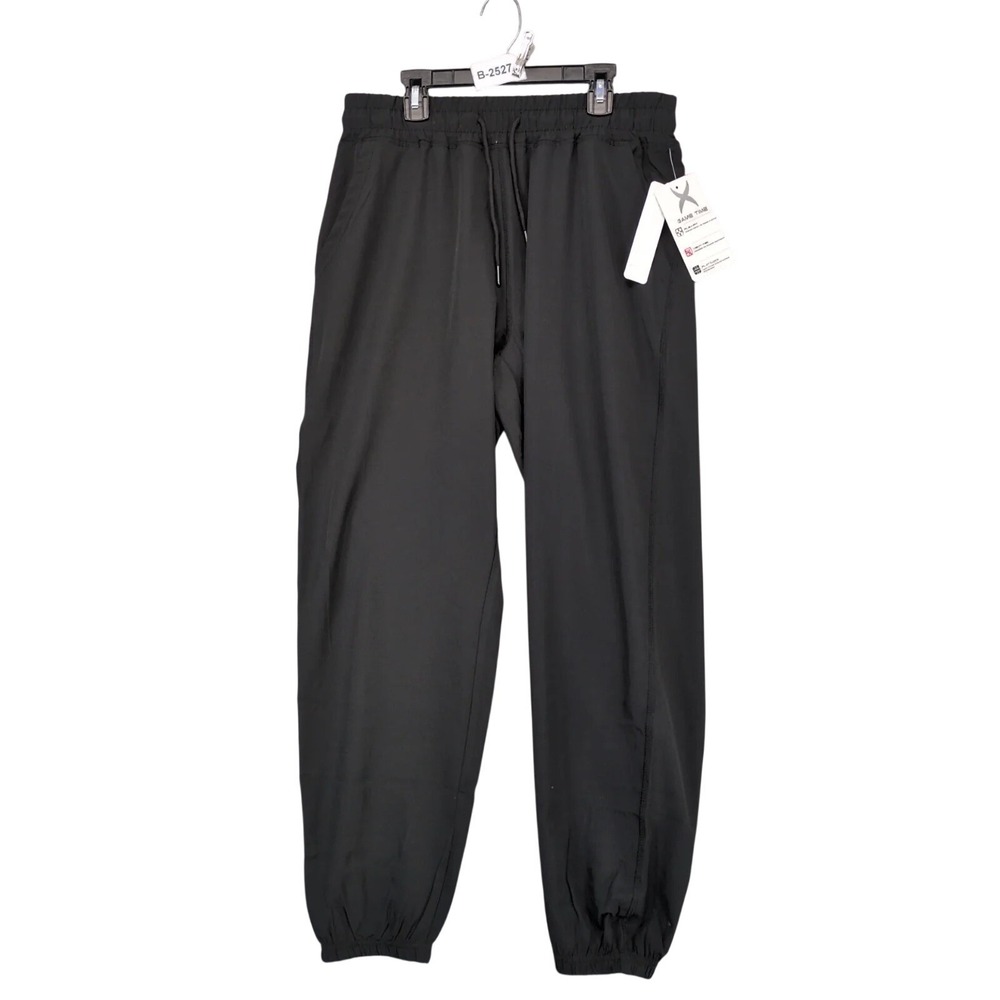 NWT Game Time Black Flex-Fit Jogger Track Pants Mens M Lightweight Sportswear